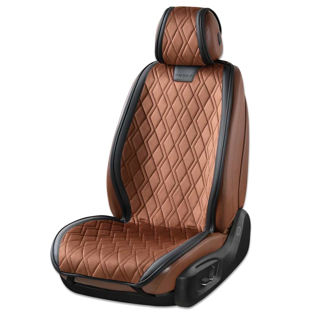 Комплект накидок на сиденье автомобиля Winso Pro PRESTIGE coffee-black (410400)